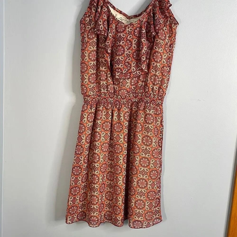 American Rag Ruffled Sundress Spaghetti Straps Medium.